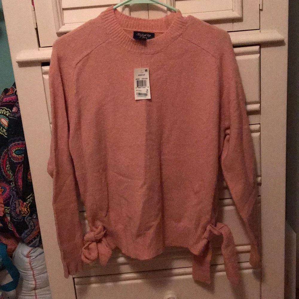 Pink sweater